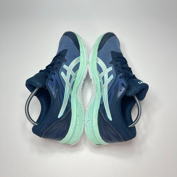 ASICS GT-1000 10 GS Thunder Blue Pure Silver Men Size 7 Running Sketchers - Picture 8 of 11